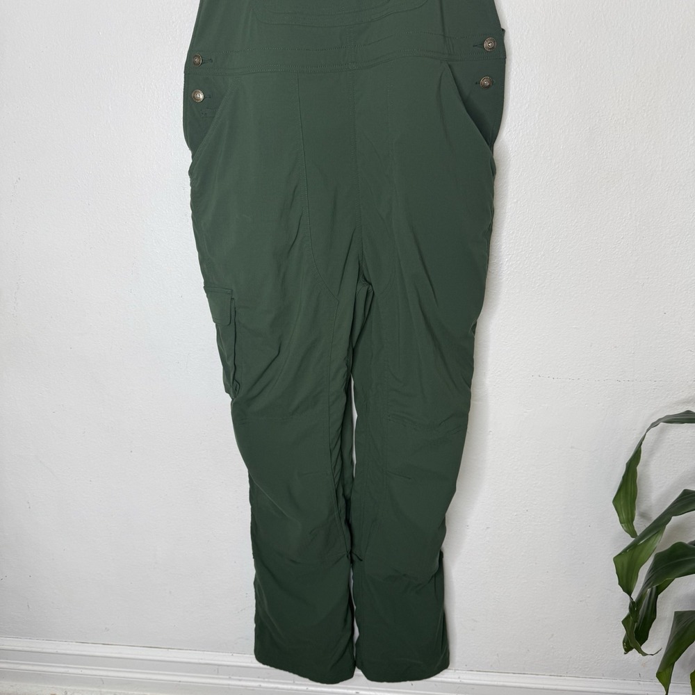 Duluth Trading Heirloom Gardening Lined Green Bib Overalls Women's Large X 31 - Picture 3 of 15